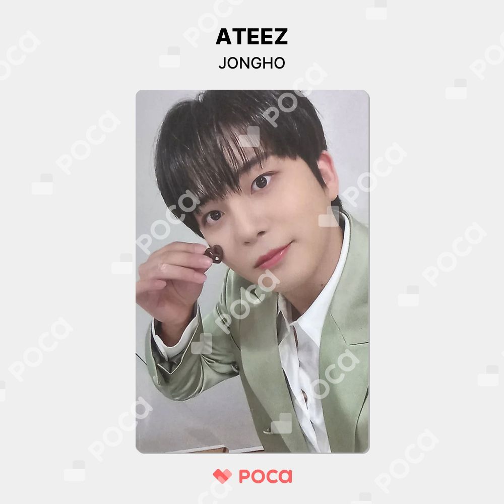 ATEEZ ジョンホ トレカ GOLDEN HOUR : Part.1 POP-UP EXHIBITION