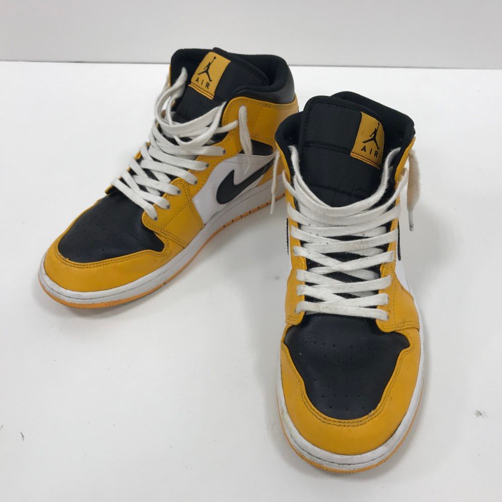 07w10006 Nike Air Jordan 1 Mid Taxi / ナイキ エアジョーダン1 ミッド タクシー / 型番554724-701  / 27.5cm スニーカー 【中古品】 - メルカリ