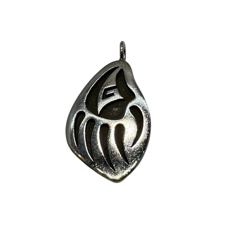 HOPI ホピ族 HOPI GUILD ベアパウ ペンダントトップ STERLING シルバー 