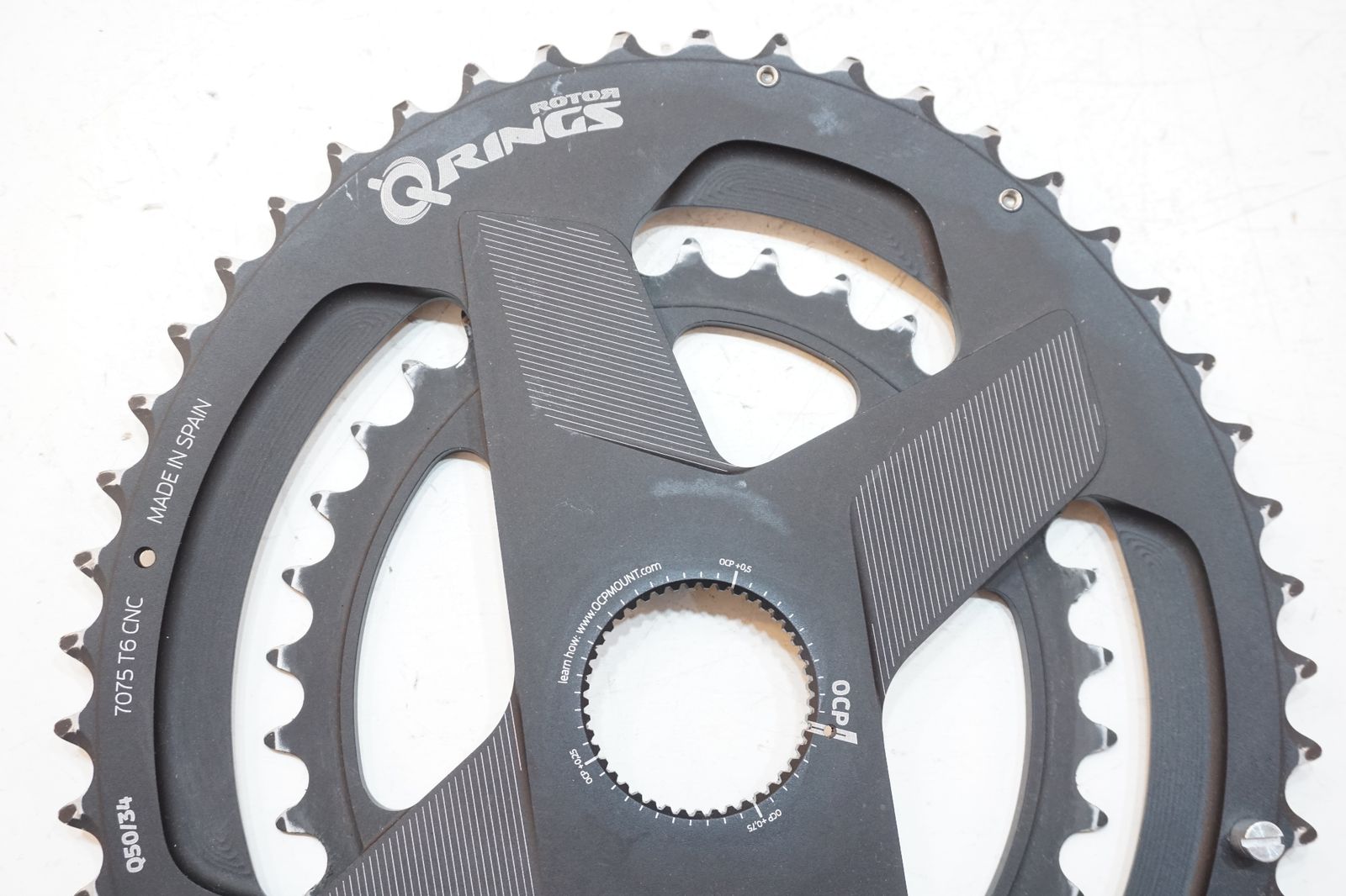 ROTOR Q-RINGS 50-34T 楕円リング 新品未使用 ROTOR『Q-RING』 rotor q rings 50 34t 中古 5ボルト ボルト無し 楕円