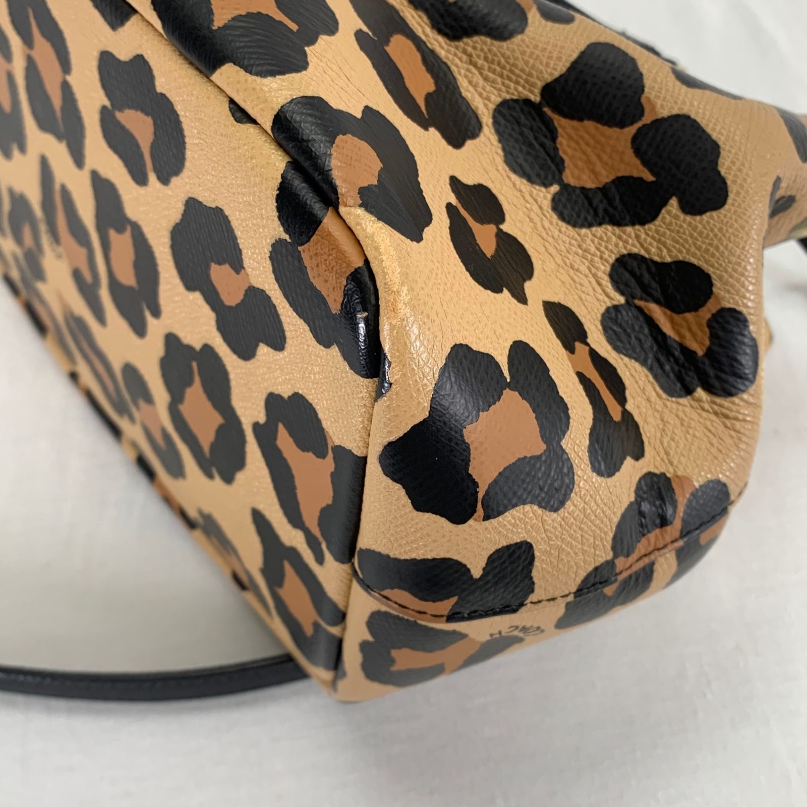 COACH コーチ レオパード 2WAYバッグ ヒョウ柄 34773 - メルカリ