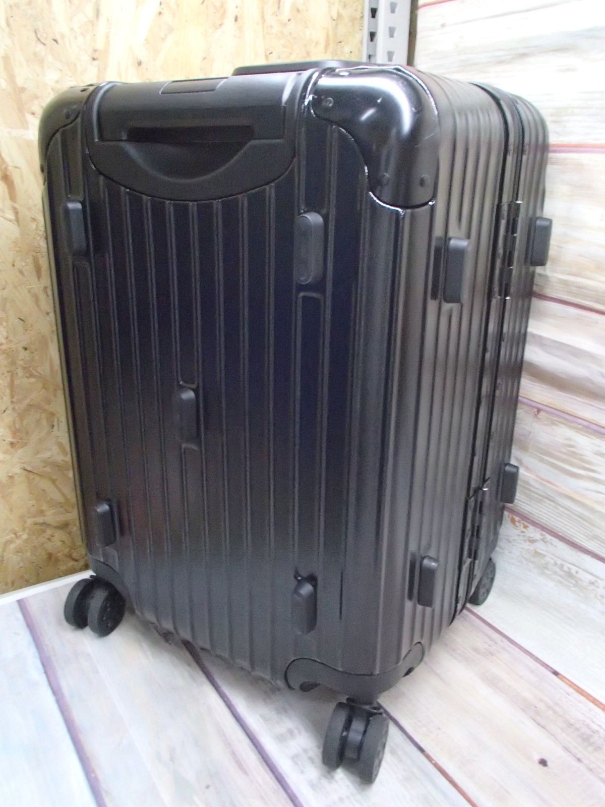 【色: ブラック】YUNASAY スーツケース アルミフレーム 大容量 56L