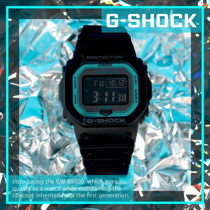 CASIO Gショック GW-B5600-2 GW-B5600 メンズ 腕時計 電波