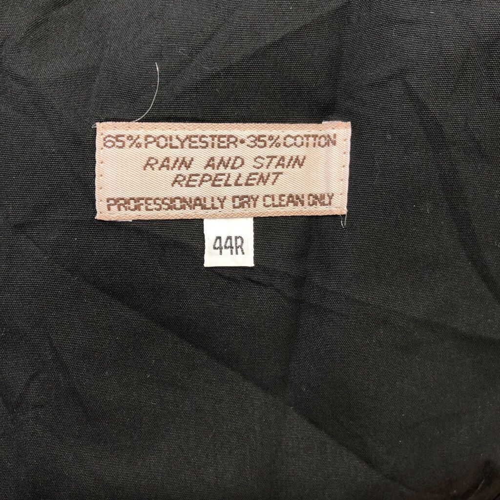 SALE/// 80年代 Christian Dior クリスチャン ディオール トレンチコート アウター ユーロ ブラック (メンズ 44) P7695 80年代 Christian Dior クリスチャン ディオール トレンチコート