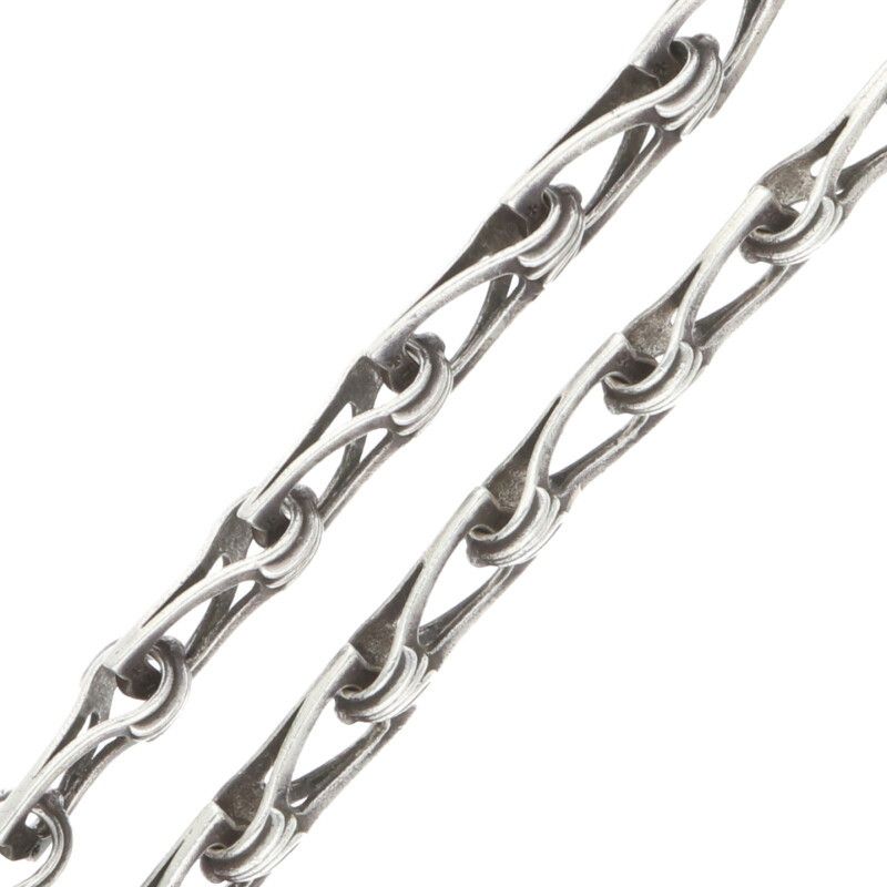 クロムハーツ サイズ:16inch  WINDOW CHAIN ウインドウチェーン シルバーウォレットチェーン 中古 SJ02 クロムハーツ WINDOW CHAIN/ウインドウチェーン サイズ:16inch