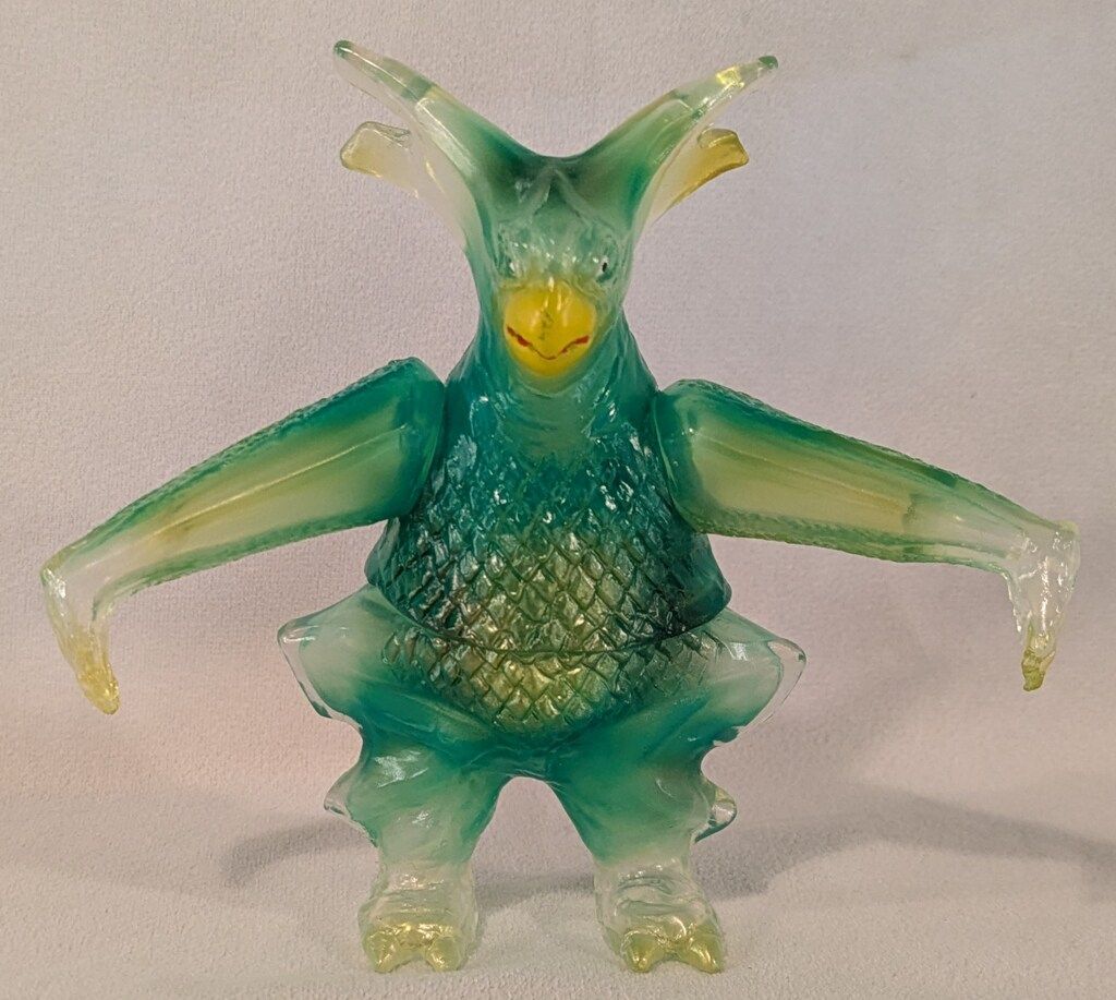 M1号 世紀の大怪獣ウルトラQウルトラマン ゴメス 尾可動 黄緑色成型