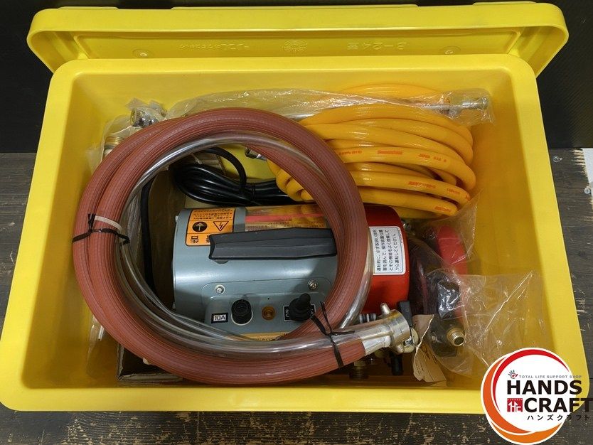 ● 品 寺田ポンプ製作所 テラダ PP-201 噴霧器 ポンパルエース テストポンプ 洗浄 噴霧機 単相100V ケース有 YUZUMIYA_COM