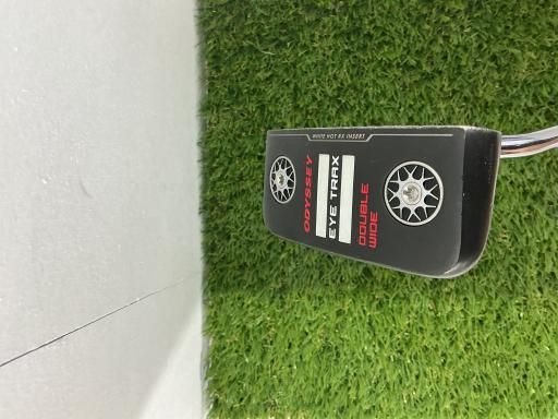 オデッセイ EYE TRAX DOUBLE WIDE 33インチ パター PT スチール フレックスその他 メンズ 男性用 右利き 右用 Cランク ゴルフクラブ
