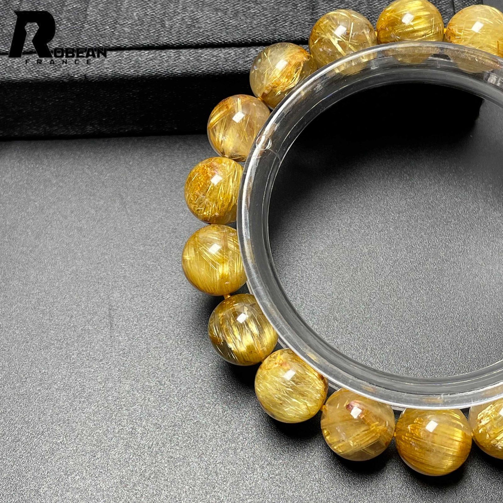 高級 EU製 定価21万円☆ROBEAN・極!極満針ルチルクォーツ