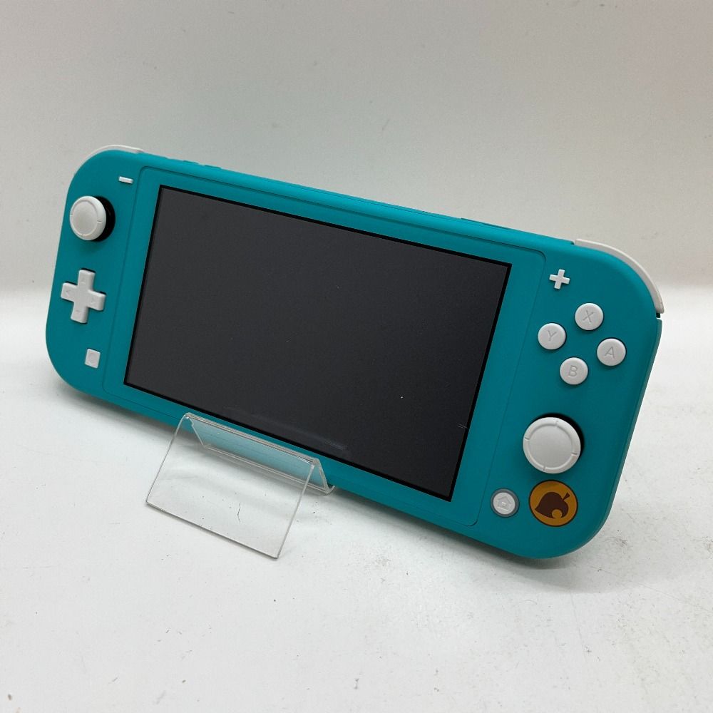 06w3179 ニンテンドー  スイッチライト  あつまれどうぶつの森セット ～まめきち＆つぶきちアロハ柄～  ゲームハード  Nintendo Switch  【中古品】