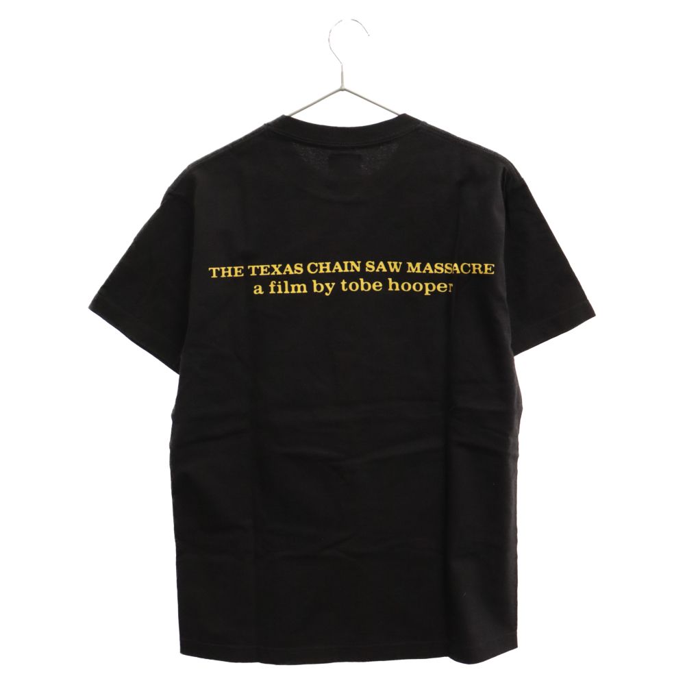 WACKO MARIA (ワコマリア) 22SS 悪魔のいけにえ THE TEXAS CHAINSAW MASSACRE / CREW NECK T- SHIRT (TYPE-1) プリント半袖Tシャツ ブラック TTCM-WM-TEE01 - メルカリ