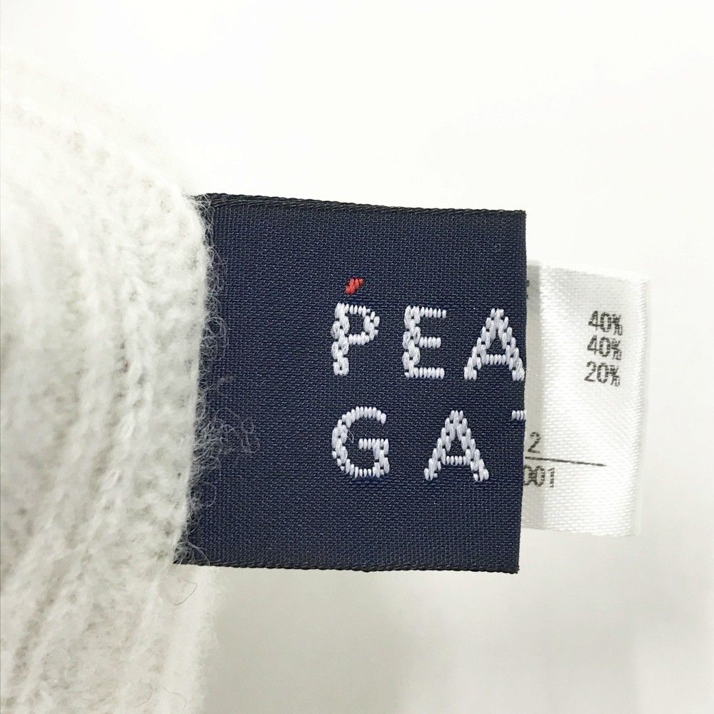 PEARLY GATES パーリーゲイツ ニットキャップ 総柄 ホワイト系