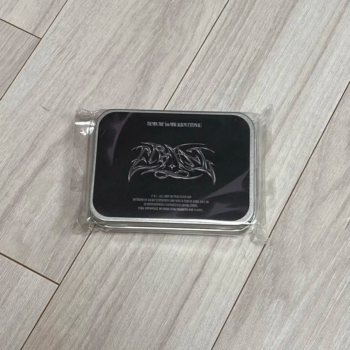 テミン(TAEMIN) ETERNAL 展示会 リング S サイズ SIZE