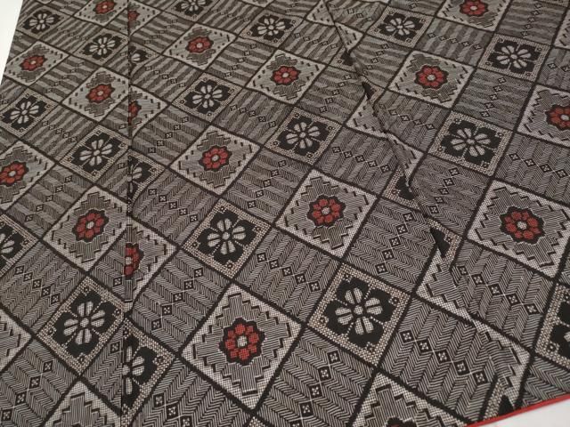 平和屋本店□希少 本場大島紬 龍郷絣 逸品 CYAA2459s5 - メルカリ