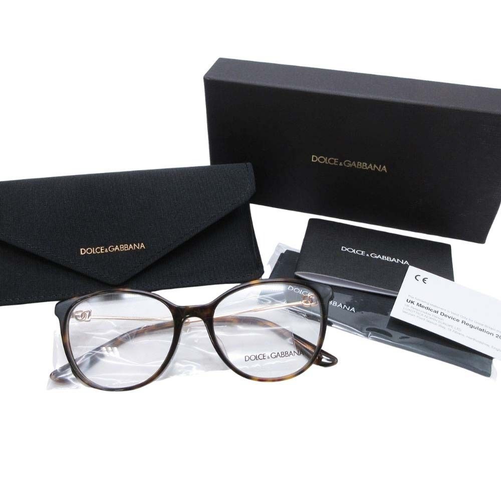 未使用 DOLCE&GABBANA ドルチェアンドガッバーナメガネ 眼鏡 アイ  