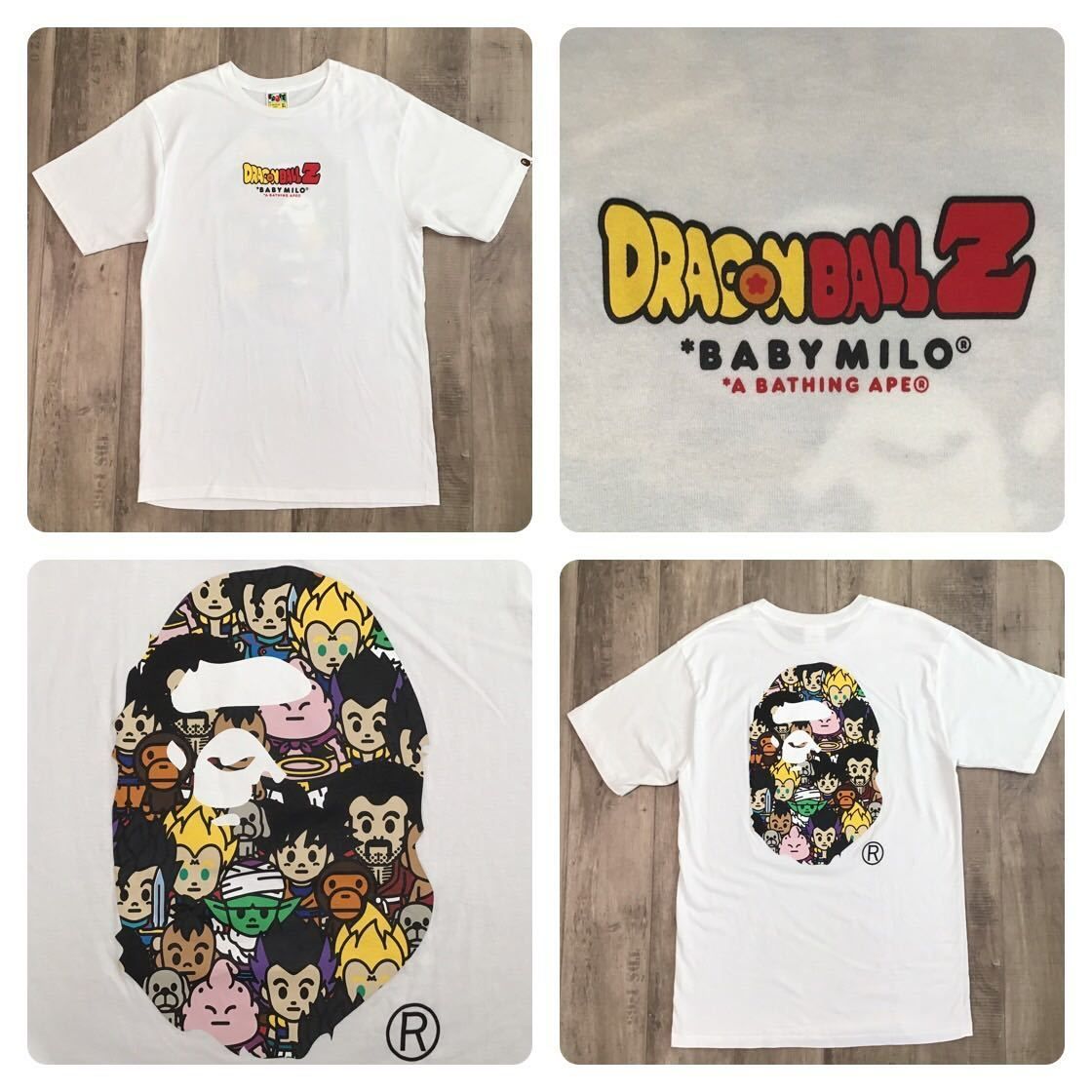 ☆XL☆ ドラゴンボール Z × BAPE 悟空 マイロ BIG HEAD Tシャツ a 