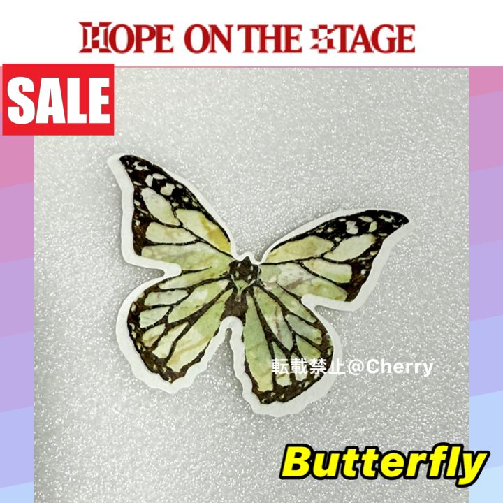 HOPE ON THE STAGE ホビ BTS 蝶 ライブ 札 j-hope