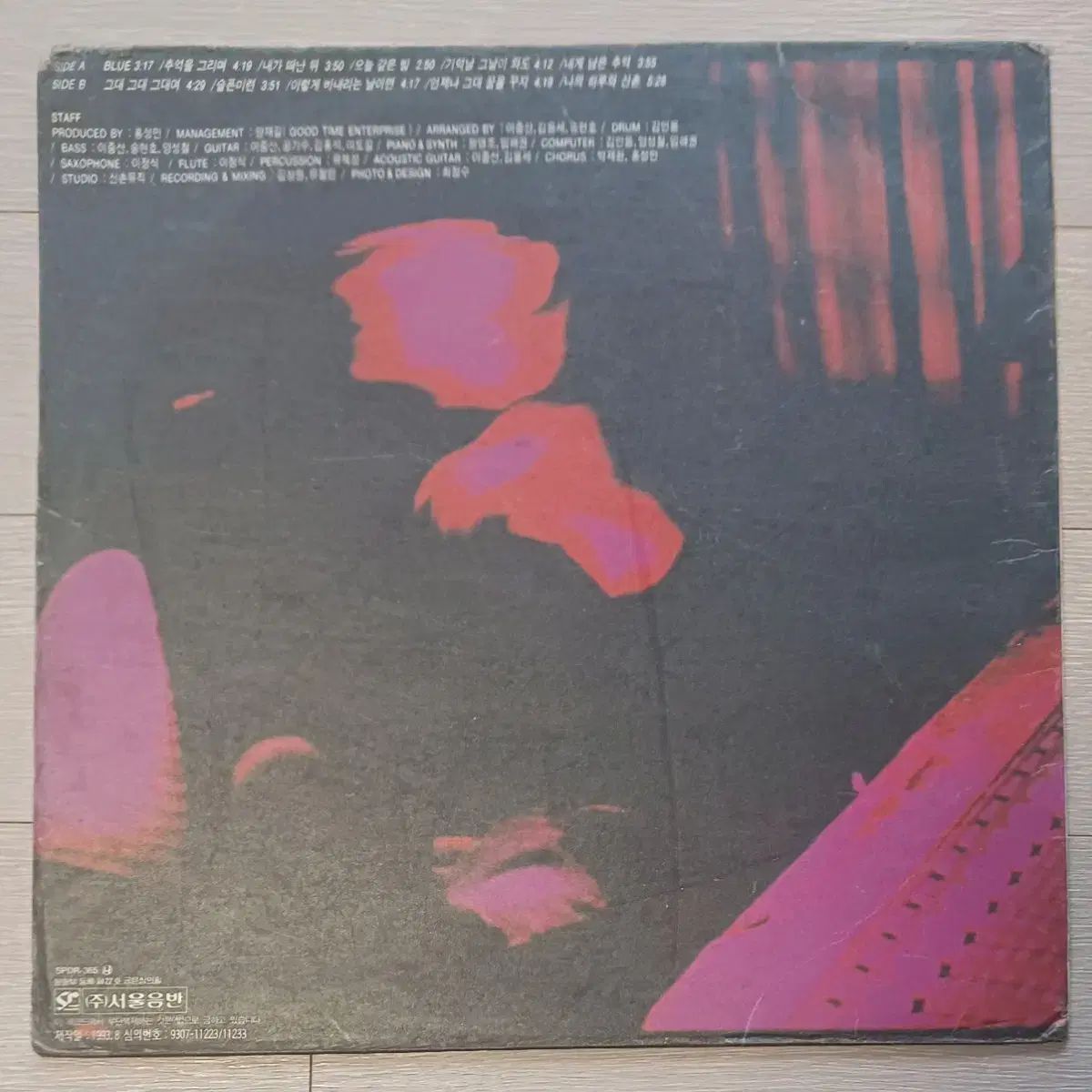 ホン ソンミン HONG SUNGMIN LP 93 初年度 アルバム EX NM