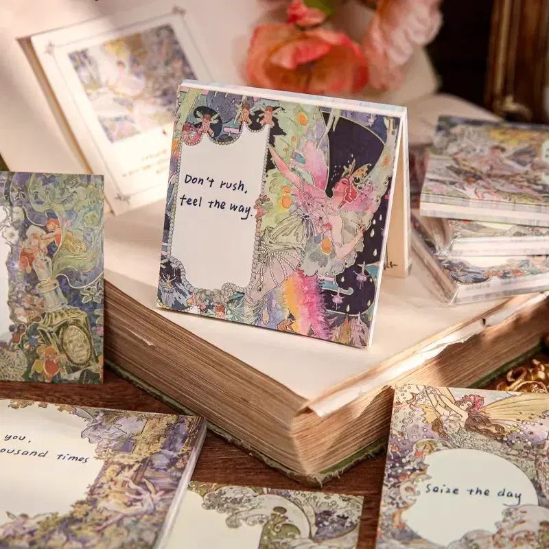 妖精の祈り 金箔 メモ用紙 メモ用紙