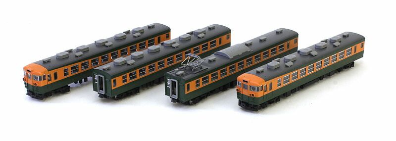 167系電車（冷改車・湘南色）基本セット （4両） 【TOMIX・98221