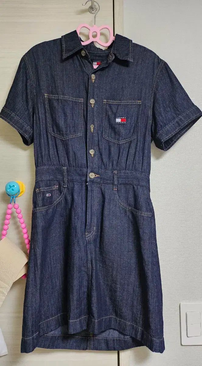 TOMMY JEANS トミー ジーンズ デニムワンピース