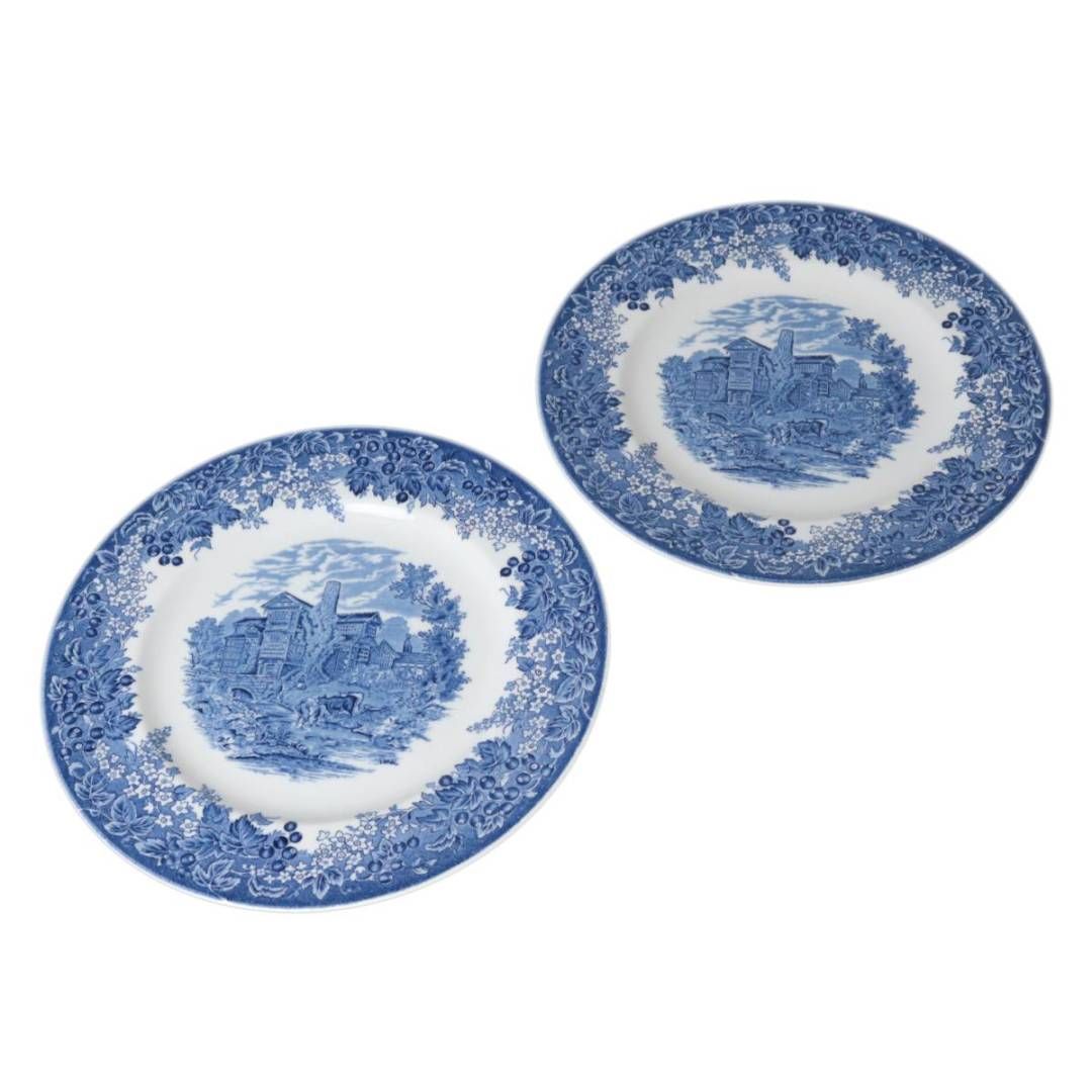 ウェッジウッド 大皿 プレート 2枚セット MORETON OLD HALL QueensWare