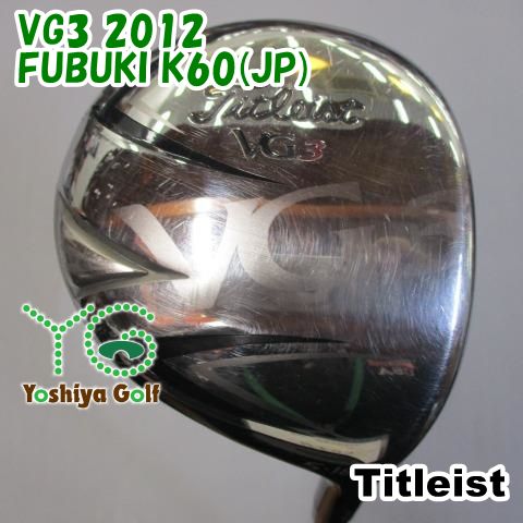 タイトリスト VG3 7W 21°　シャフト FUBUKI K60 フェアウェイウッド タイトリスト VG3 2012/FUBUKI K60(JP)/S/18