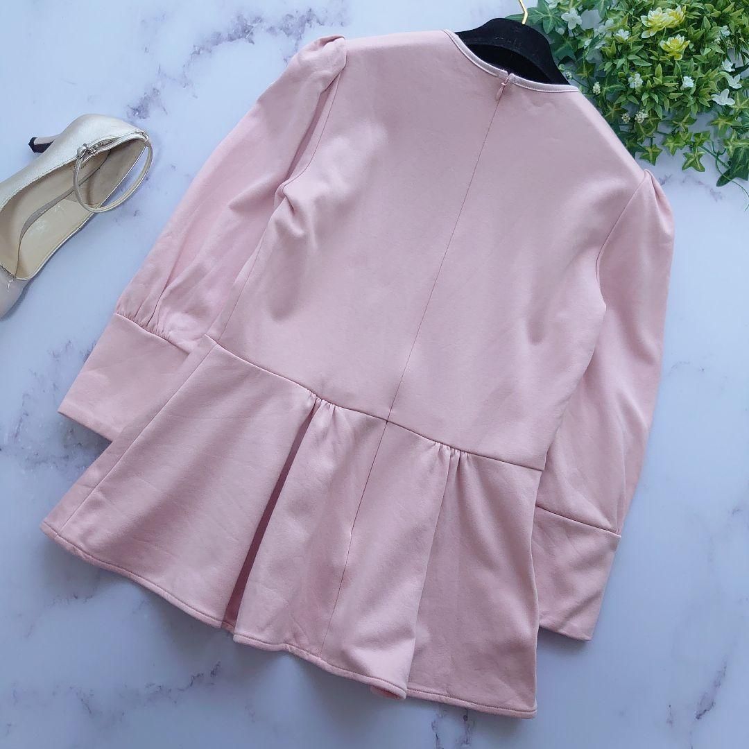 ボーダーズアットバルコニー ペプラムトップス 36 ボーダーズアット