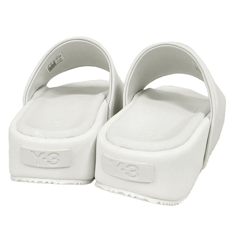 Y-3 ワイスリー ヨウジヤマモト adidas アディダス FZ6402 SLIDE US6 24.5cm スライド 厚底 サンダル レザー スポーツスタイル 送料無料 KIN-KAAI_COM