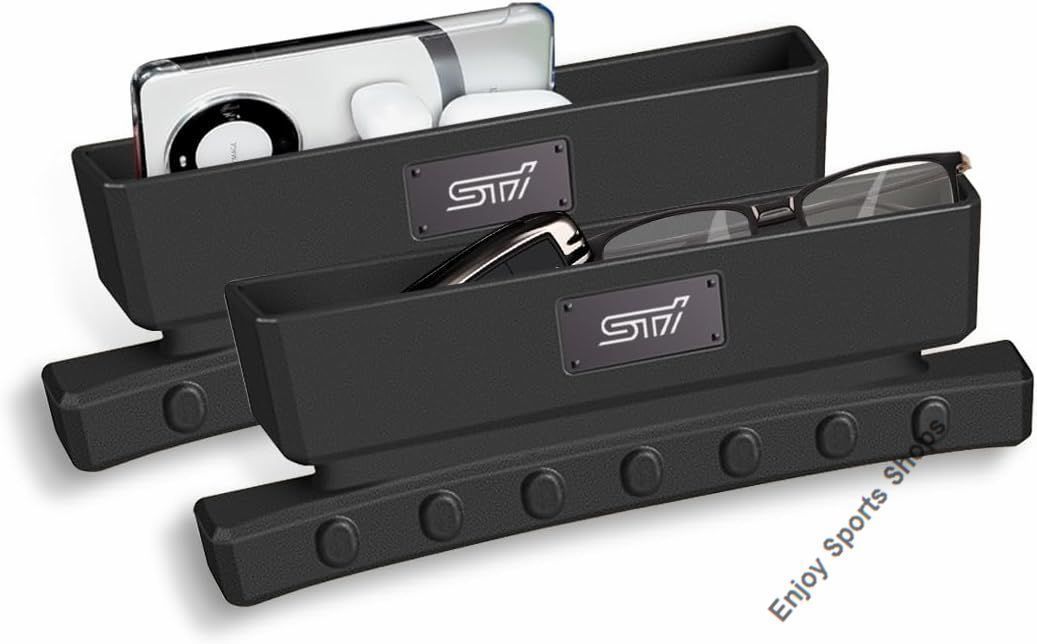 新品スバル STI 収納ケース サイド収納ボックス シート スバル ＷＲＸ ＳＴＩ 車用 シート隙間埋め 座席隙間クッション 車内装飾 運転席用と助手席用/2個