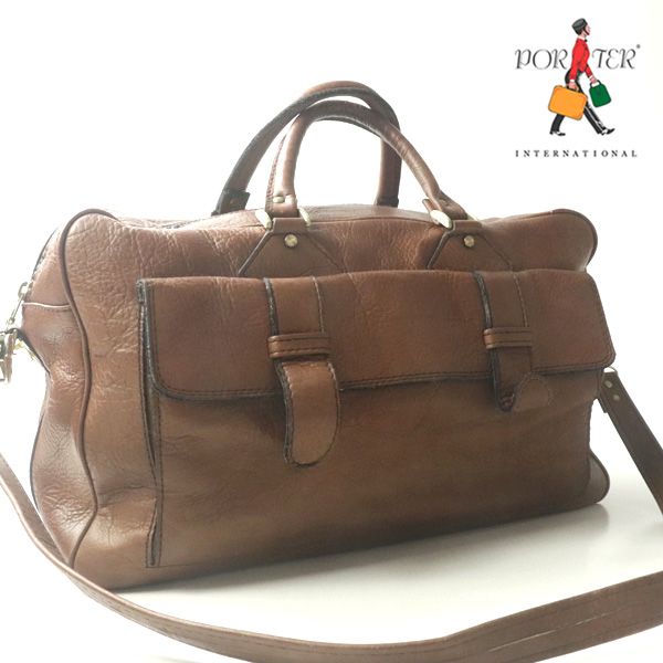 貴重！美品 吉田カバン PORTER ポーター初期 ”SOFTISH LINE” 牛革