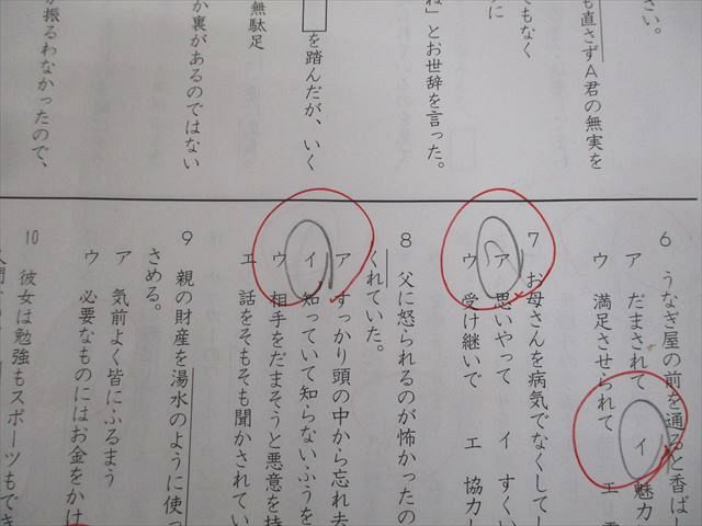 SAPIX サピックス 小6 国語 SS特訓/冬期講習/正月特訓 語彙力
