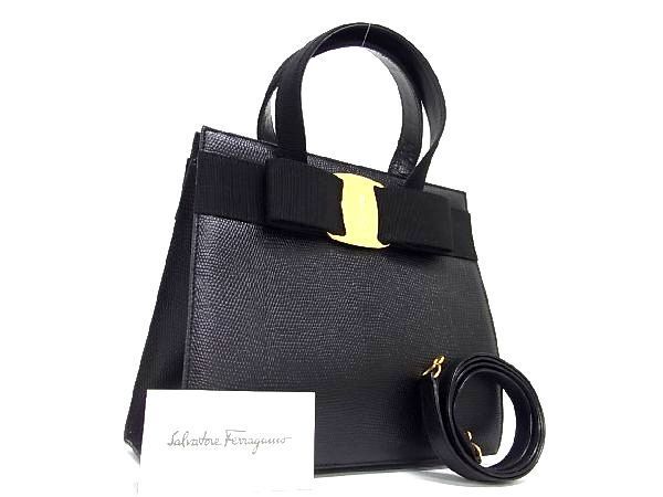 □新品□未使用□ Salvatore Ferragamo フェラガモ ヴァラリボン