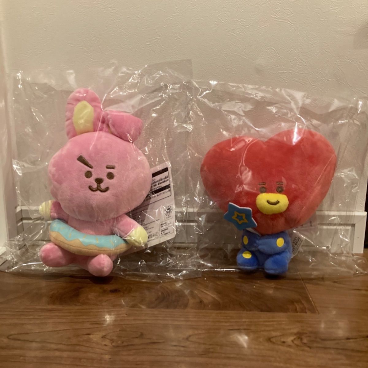 BTS COOKY TATA 一番くじ　BT21 ぬいぐるみ　クッキー　タタ