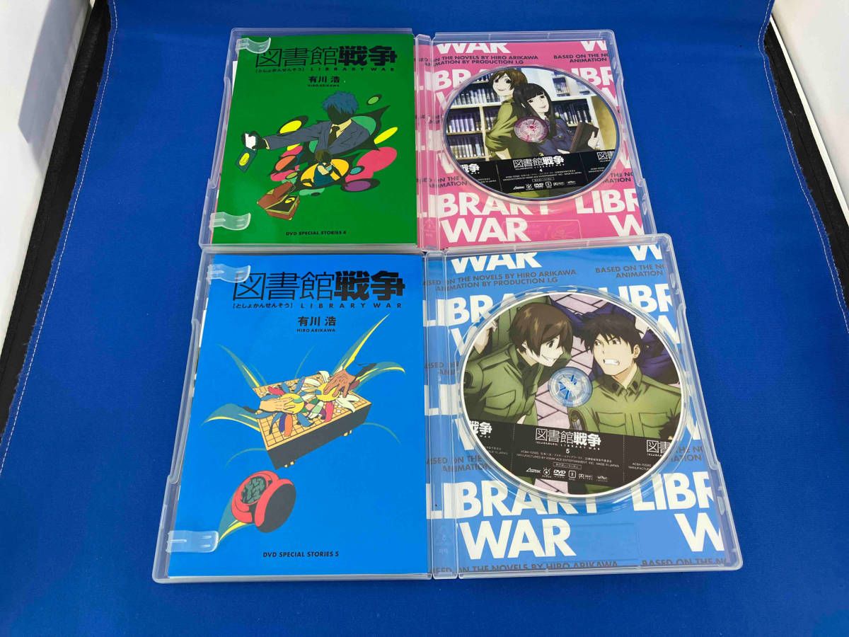 新品 図書館戦争 DVD 初回全5巻 美品】図書館戦争 DVD 初回限定生産版 全5巻セット(特典付き