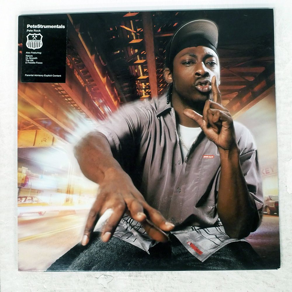 UK盤 PETE ROCK/PETESTRUMENTALS/BBE BBEBGLP002 LP
