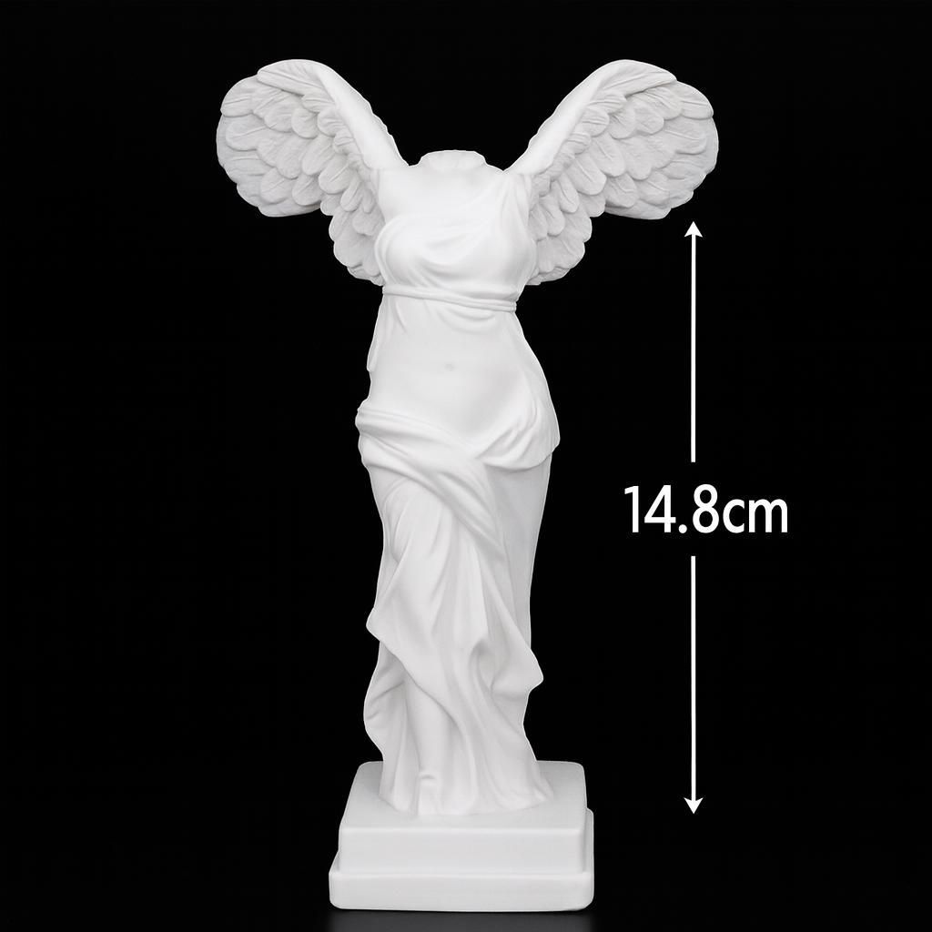 サモトラケのニケ風 フィギュア 14.8cm 勝利の女神 石膏像風