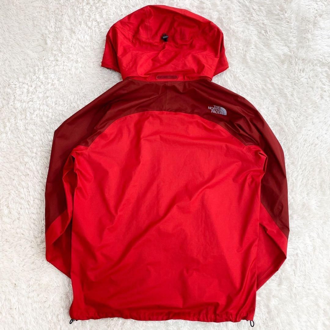 THE NORTH FACE ノースフェイス レインテックスフライト セットアップ ゴアテックス GORE-TEX レインウェア レッド 赤 メンズ  L 登山通勤 - メルカリ