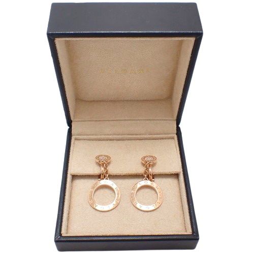 BVLGARI(ブルガリ) ブルガリブルガリ ダイヤ サークル ピアス  