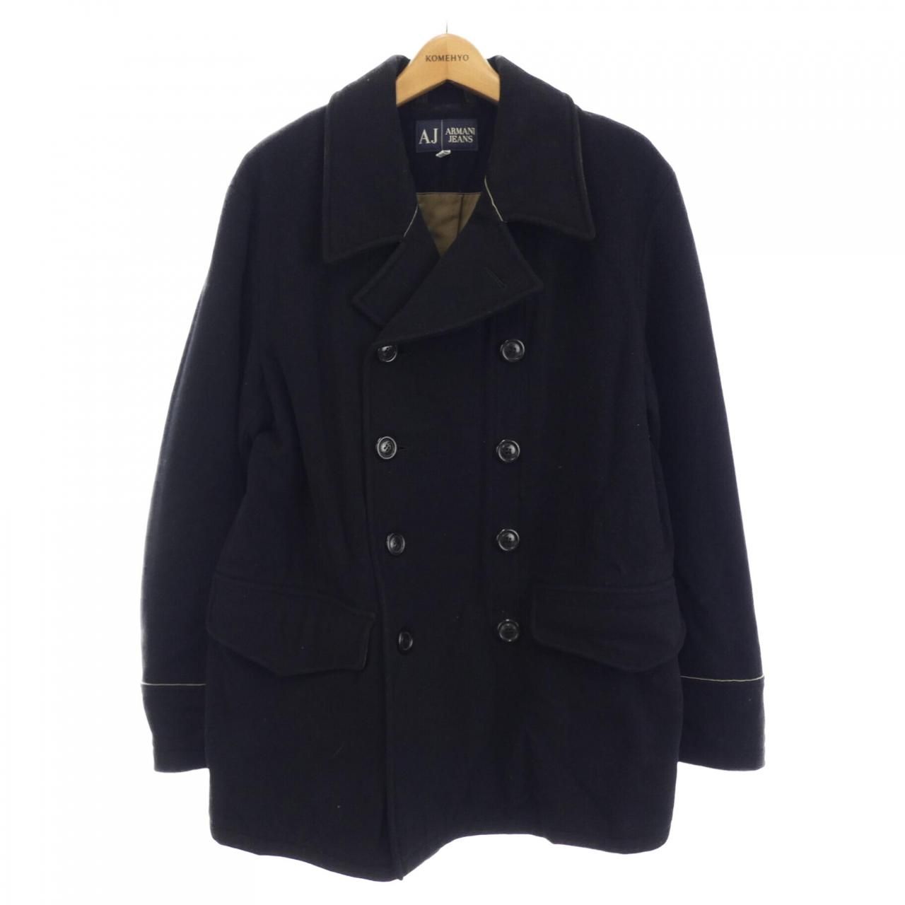 A|J ARMANI JEANS アルマーニ ジーンズ Pコート ピーコート アルマーニジーンズ ARMANI JEANS ピーコート - メルカリ