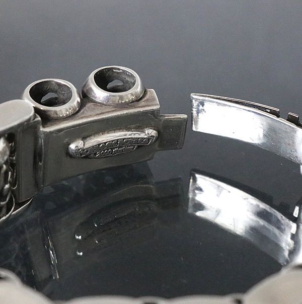 銀座店 クロムハーツ ケルティック ローラー ブレス シルバー 91041