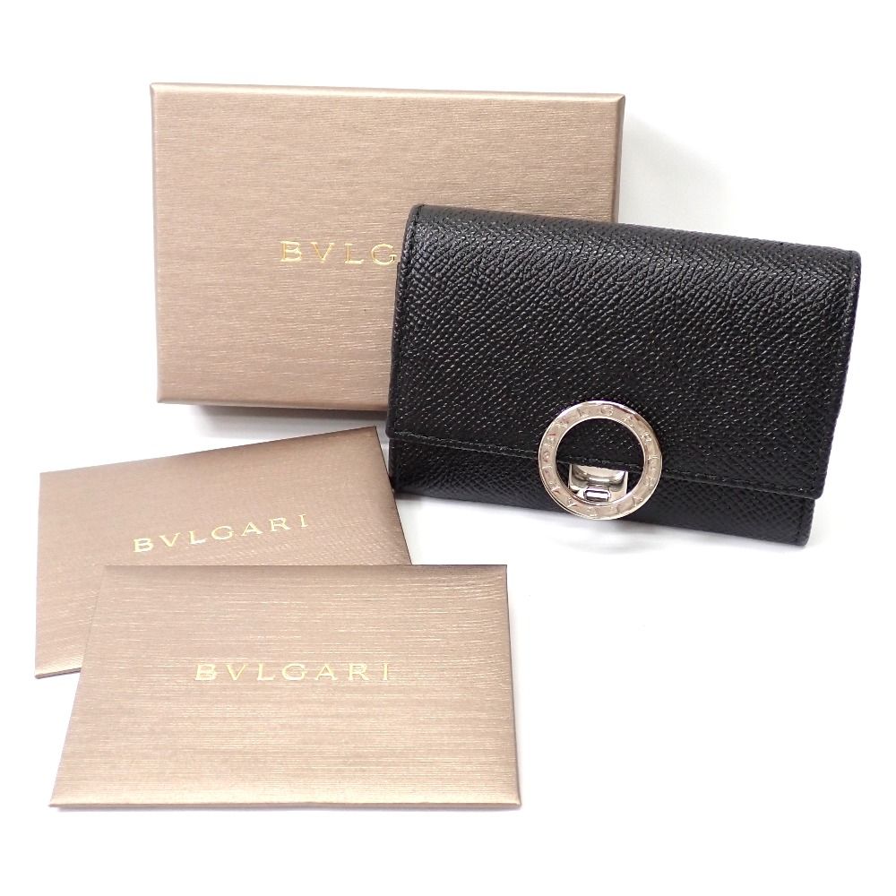 Ft630824 ブルガリ コインケース ブルガリブルガリ 33749 ブラック  