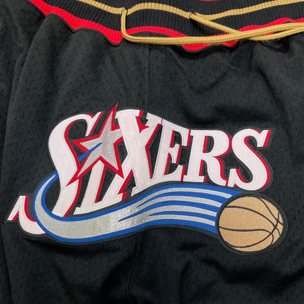 Just Don 76ers NBA ショーツ 定価60500円 Just Don × Mitchell & Ness 