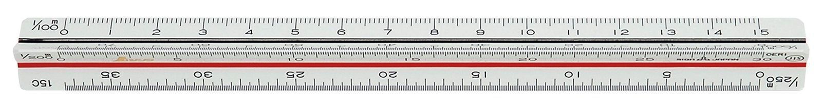 土地家屋調査士用 三角スケール A-15 Sokutei) JIS 15cm シ - メルカリ