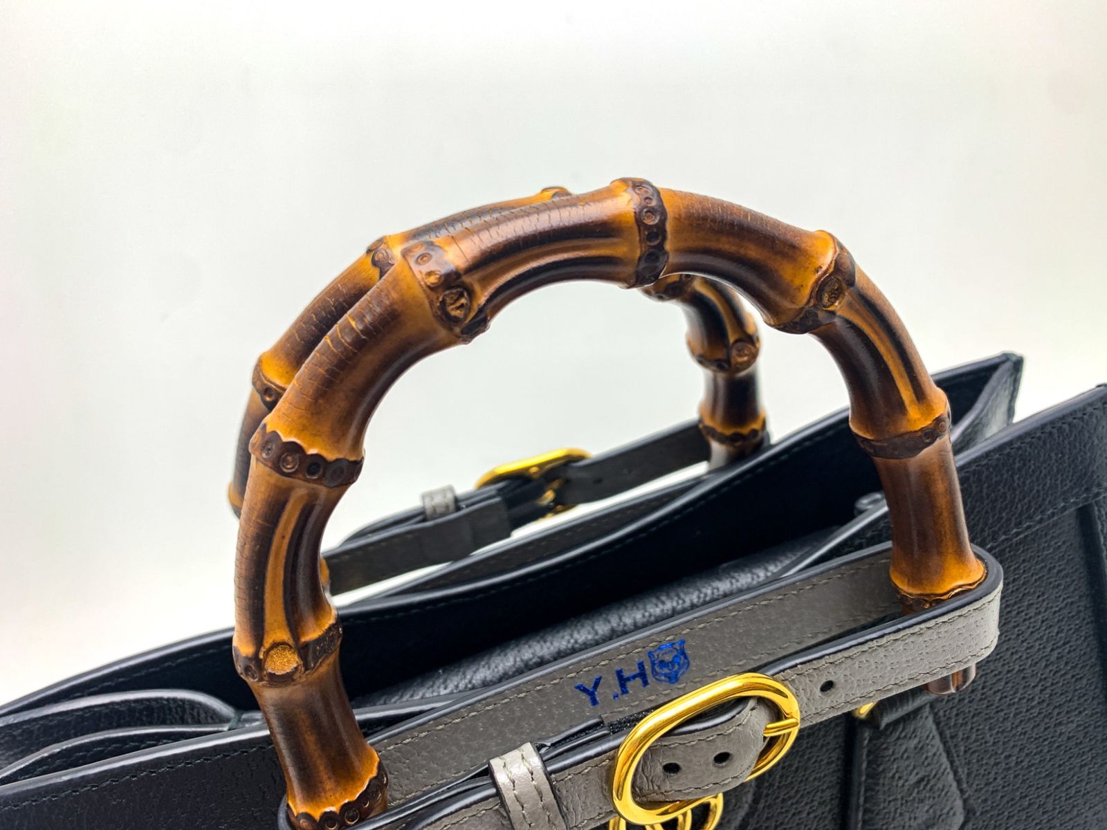 専用　グッチ トートバッグ シボ革 肩掛け A4 バンブー タッセル カード 黒 楽天市場】グッチ GUCCI トートバッグ バンブー レザー 黒