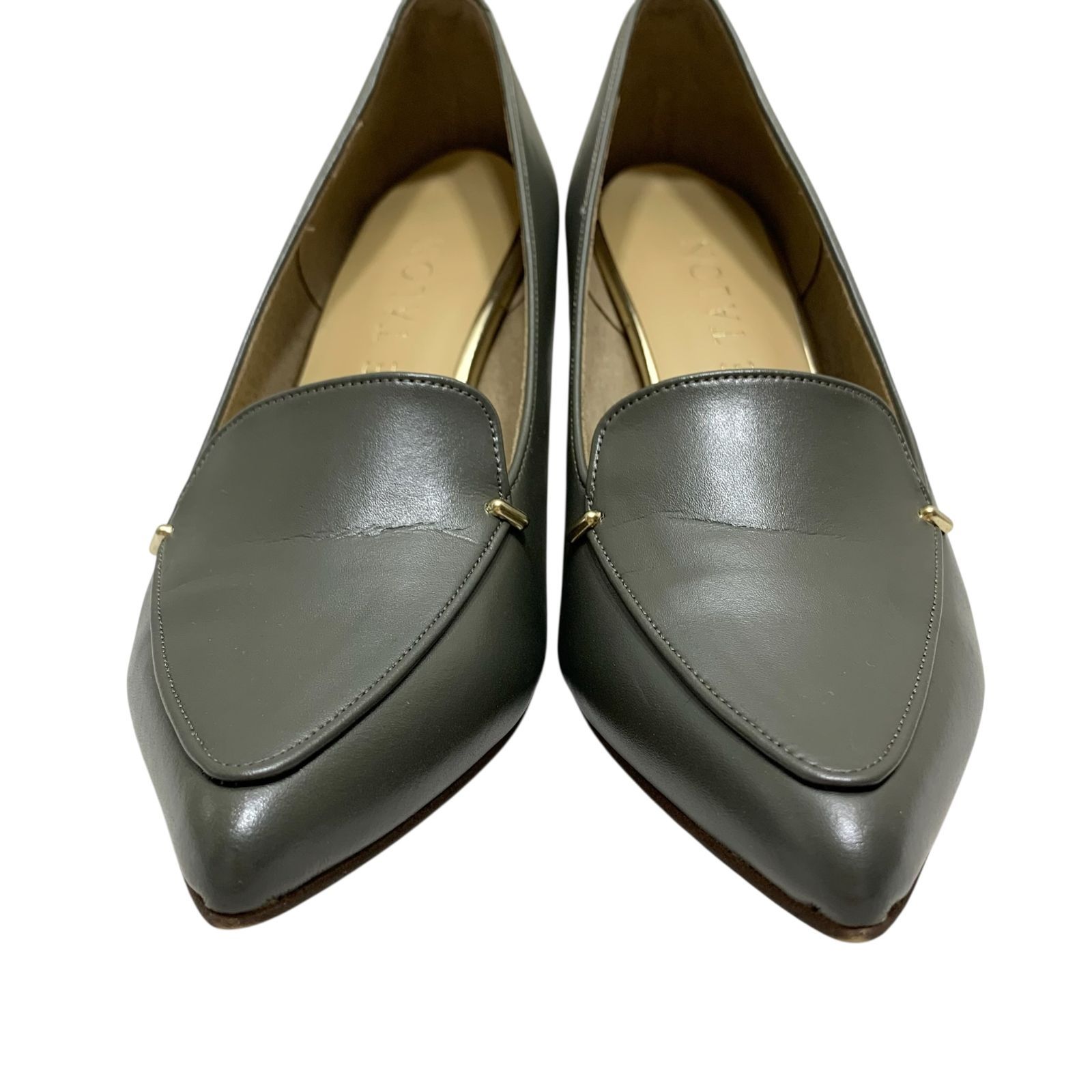 【美品】ルタロン (22.5) パンプス フラット ポインテッドトゥ 希少 ルタロン (22.5) パンプス ポインテッドトゥ 希少カラー - メルカリ