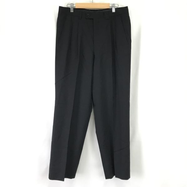 ランバン/LANVIN CLASSIQUE☆ウール/ツータックパンツ/スラックス 