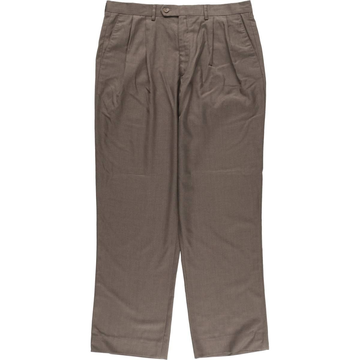 古着 ラルフローレン Ralph Lauren ツータック スラックスパンツ メンズw35相当|eaa541858