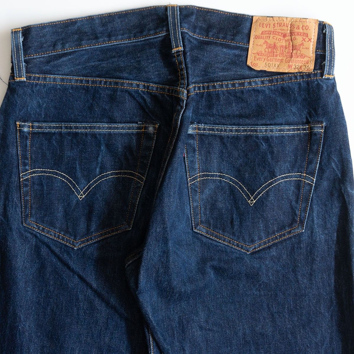 【濃紺】USA製 Levi's 501XX LVC 復刻 コーンデニム 1955 濃紺】USA製 Levi's 501XX LVC 復刻 コーンデニム 1955 - メルカリ