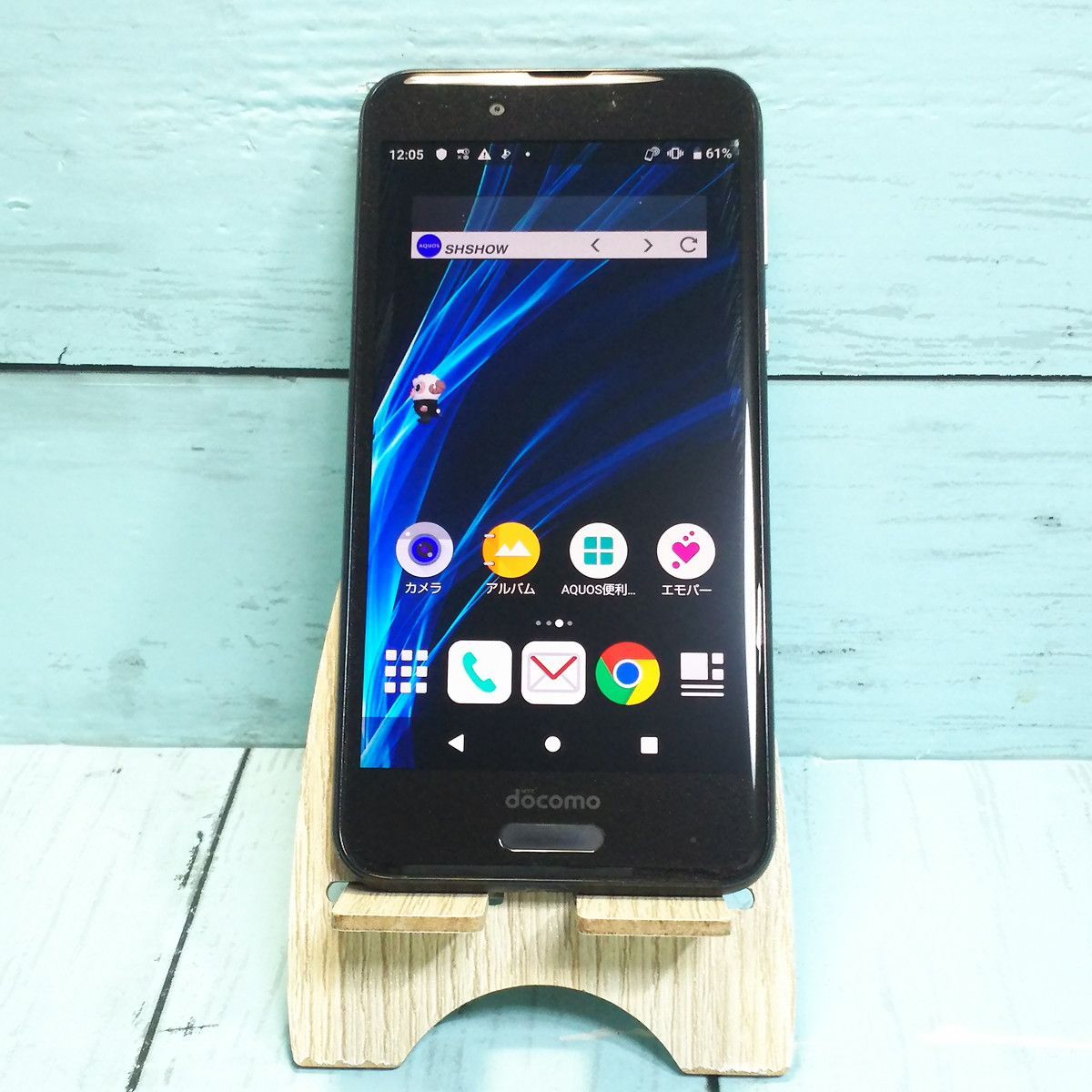 AQUOS 愉しく SH-M sense lite 